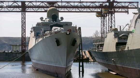 Lớp tàu Gepard 3.9 được cho là đã khai thác nhiều, trong ảnh là cặp tàu Gepard thứ hai của Việt Nam sau khi hạ thủy tại Nhà máy đóng tàu Gorky, Cộng hòa Tatarstan, Nga năm 2016 /// Ak Bars