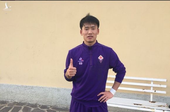 Tiền vệ Choe Song-hyok từng thi đấu cho đội trẻ Fiorentina /// CHỤP MÀN HÌNH