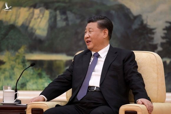 Chủ tịch Trung Quốc Tập Cận Bình trong cuộc họp với tổng giám đốc WHO Tedros Adhanom Ghebreyesus tại thủ đô Bắc Kinh ngày 28.1 /// Reuters