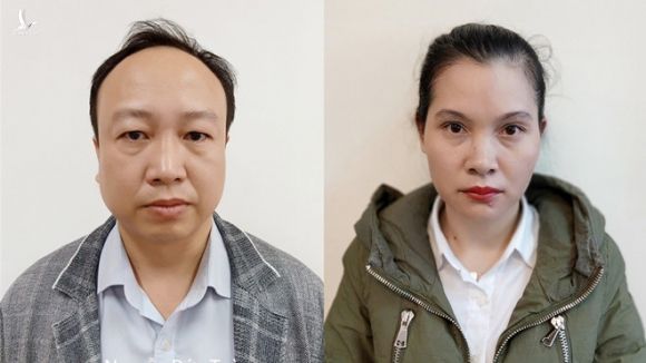 Bị can Nguyễn Đức Toàn và Trần Thị Thanh Tâm /// Bộ Công an cung cấp