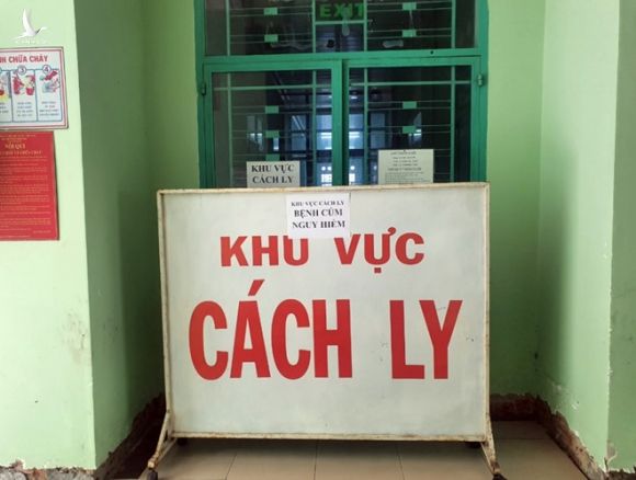Khu vực cách ly tại Bệnh viện Bệnh nhiệt đới tỉnh Khánh Hòa /// Ảnh: Nguyễn Chung 