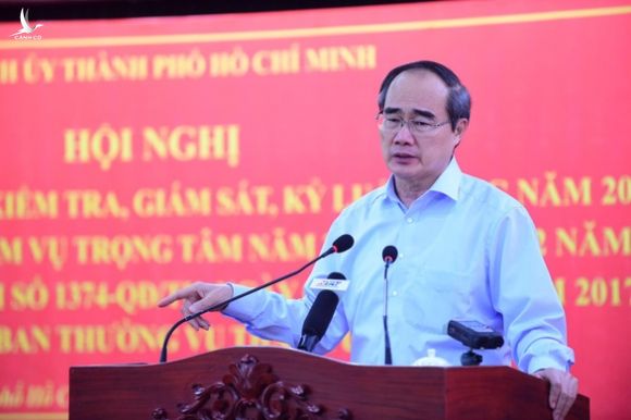 Bí thư Nguyễn Thiện Nhân: Không thể chính quyền làm sai mà quận huyện ủy không biết - Ảnh 1.