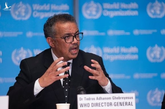 Giám đốc WHO ông Tedros Adhanom Ghebreyesus trong cuộc họp tại Geneva, Thụy Sĩ vào ngày 11/2. Ảnh: WHO
