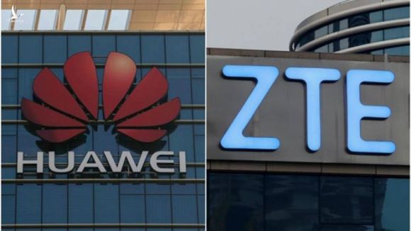 Huawei và ZTE bị coi là công ty gây đe dọa an ninh quốc gia Mỹ từ tháng 11.2019 /// AFP/Reuters