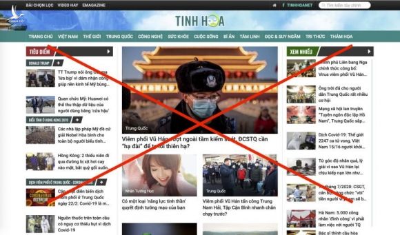 Đại Kỷ Nguyên, tinhhoa.net, trithucvn.net là những trang tin giả, bất hợp pháp tại Việt Nam - 1