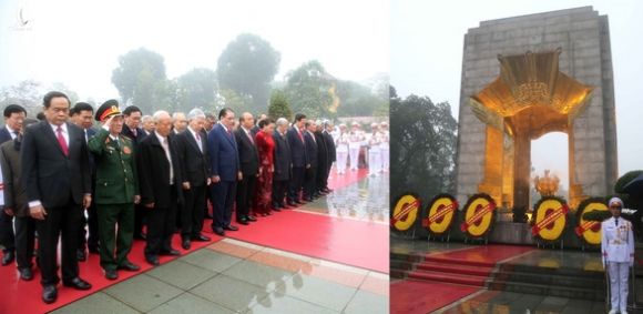 Lãnh đạo Đảng, Nhà nước vào Lăng viếng Chủ tịch Hồ Chí Minh, tưởng niệm các Anh hùng liệt sỹ - Ảnh 5.