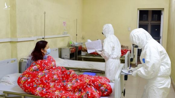 Bệnh nhân Covid-19 thứ 52 đang được điều trị tại Bệnh viện dã chiến số 2 ở Quảng Ninh /// Ảnh N.H