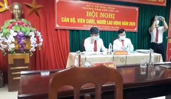 'Bỏ ngoài tai' chỉ đạo của Chủ tịch tỉnh, Trung tâm Cấp cứu 115 Thái Bình vẫn tổ chức Hội nghị CB, VC, NLĐ?
