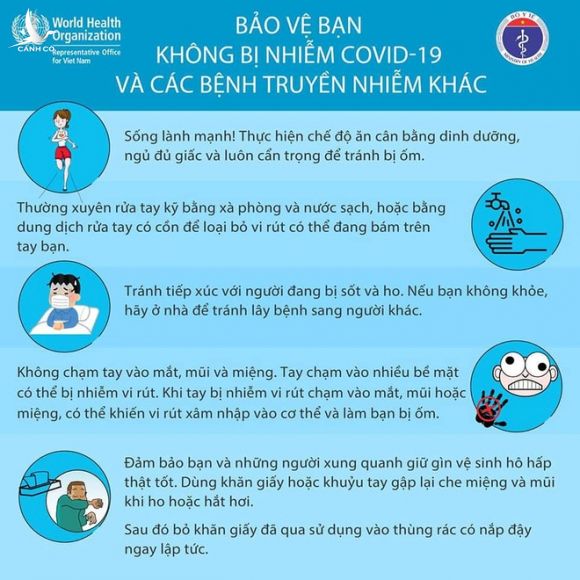 Bộ Y tế khuyến cáo: 5 lưu ý bảo vệ bạn không nhiễm Covid-19 - Ảnh 2.