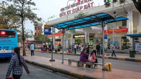Các tỉnh chỉ được duy trì 1 hoặc 2 chuyến xe khách về Hà Nội, TP.HCM mỗi ngày /// Ảnh M.H