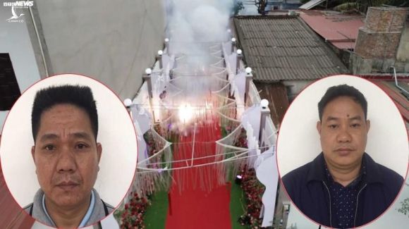 Hai người đốt pháo đỏ đường trong đám cưới ở Hà Nội khai gì? - 1