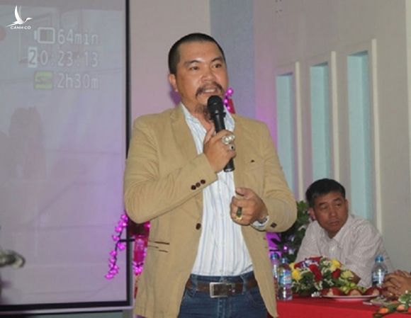 Nguyễn Hữu Tiến, Chủ tịch Công ty OTCMAX, được xác định đã lừa đảo bán tiền ảo VNcoin chiếm đoạt 200 tỉ đồng Ảnh: Đình Trường