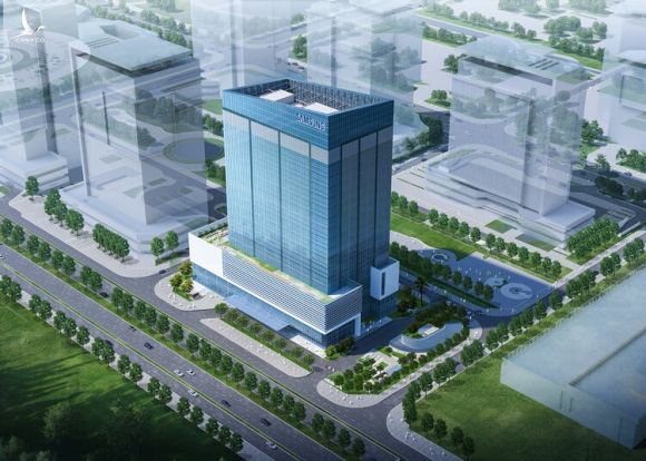 Phối cảnh tòa nhà R&D. Ảnh: Samsung Việt Nam.