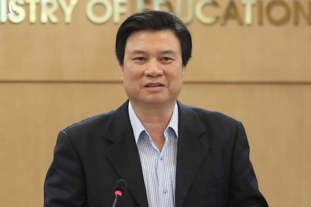 Thứ trưởng Bộ Giáo dục và Đào tạo Nguyễn Hữu Độ. Ảnh: Quỳnh Trang