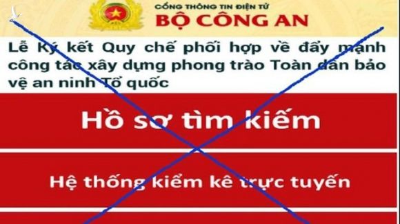 danh cap thong tin khach hang qua trang web gia bo cong an hinh 1