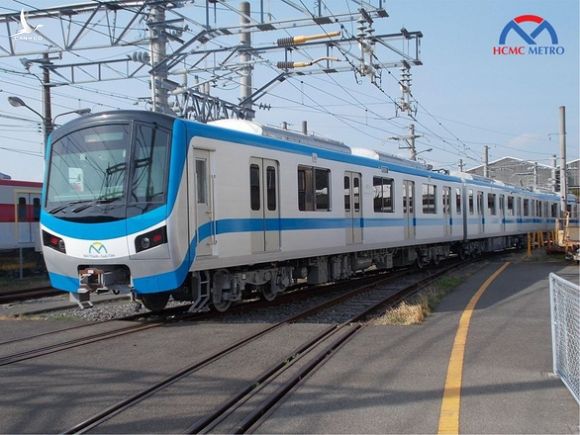 Đoàn tàu metro số 1 Bến Thành - Suối Tiên chạy thử ở Nhật Bản - Ảnh 1.