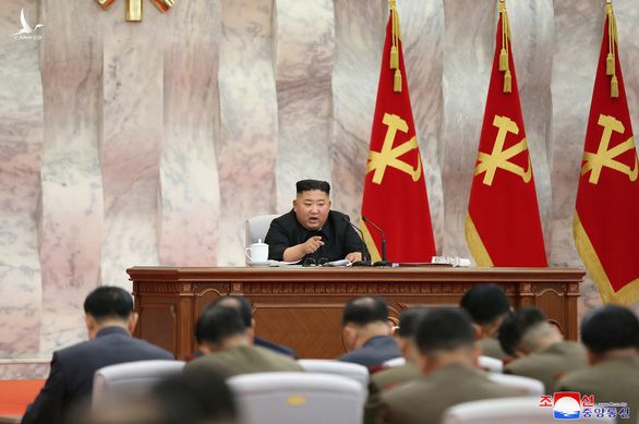 Ông Kim Jong Un chủ trì họp nâng cao năng lực hạt nhân của Triều Tiên - Ảnh 2.