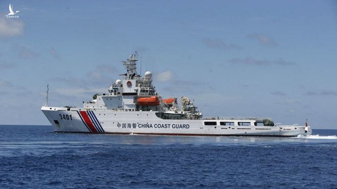 Tàu hải cảnh Trung Quốc hoạt động trên Biển Đông /// Ảnh: Reuters