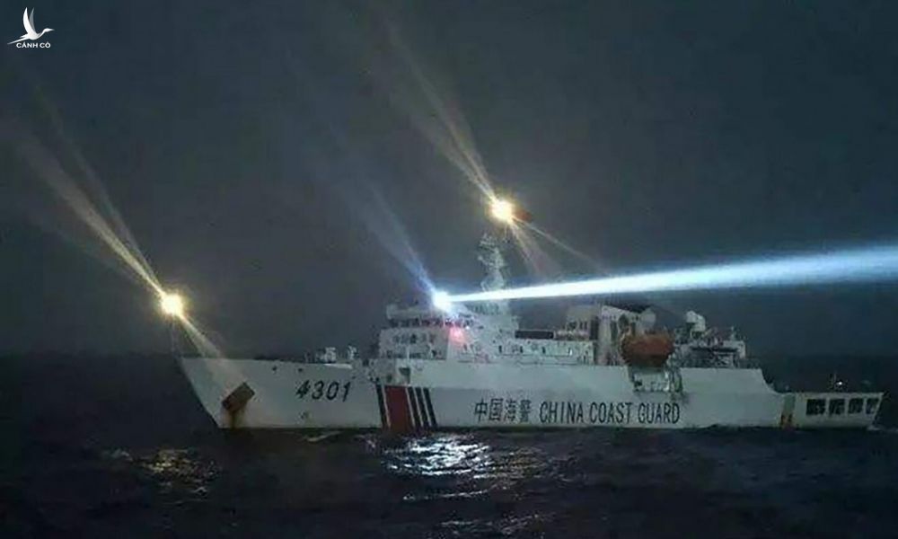 Tàu Hải cảnh 4301 của Trung Quốc. Ảnh: SCMP.