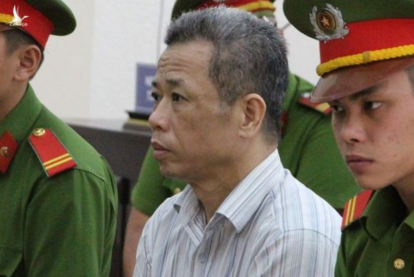 Bị cáo Khanh tại phiên tòa năm 2019. Ảnh: Thái Hà