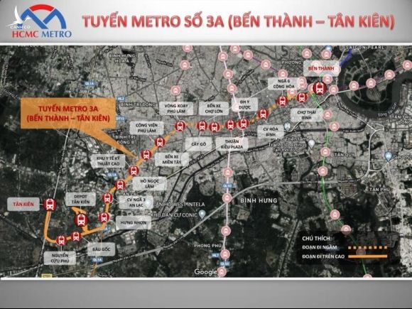 TP.HCM kiến nghị xây tuyến metro Bến Thành - Tân Kiên gần 68.000 tỉ đồng - 1