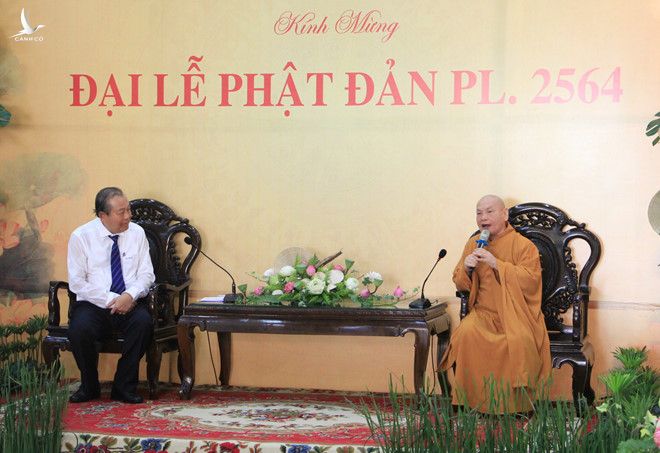 Phó thủ tướng Trương Hòa Bình chúc mừng đại lễ Phật đản - ảnh 1