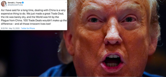 Ông Trump: 100 thỏa thuận thương mại cũng không bù đắp được bệnh dịch từ Trung Quốc - Ảnh 1.