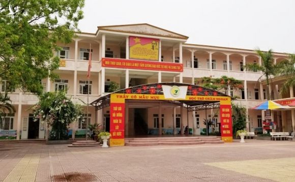 Một dãy phòng học của trường Tiểu học Quang Trung, quận Ngô Quyền, TP Hải Phòng. Ảnh: Giang Chinh.