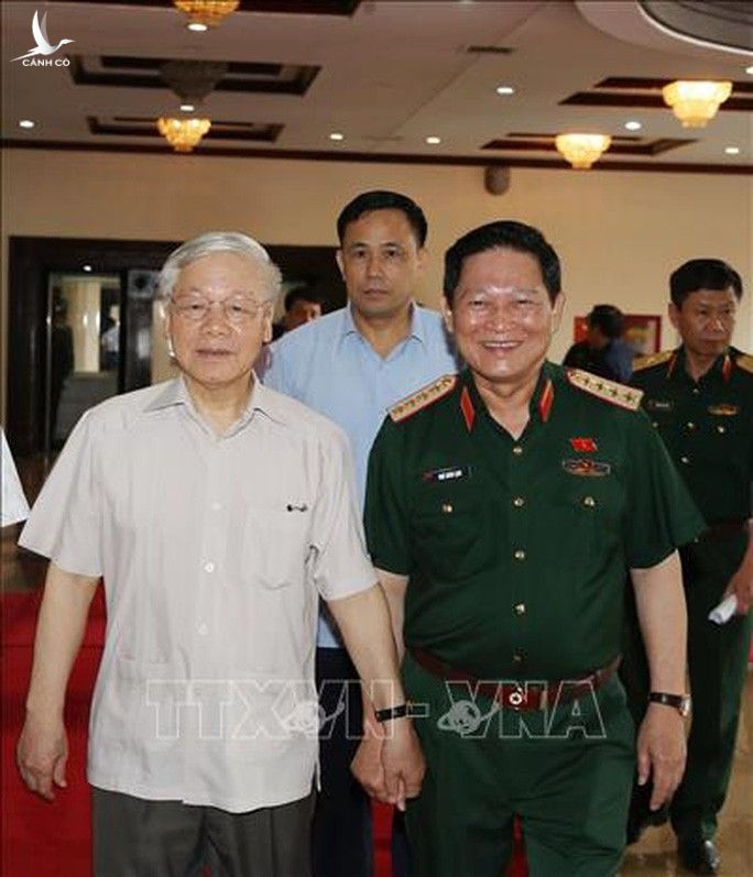 Chùm ảnh Tổng Bí thư, Chủ tịch nước Nguyễn Phú Trọng chủ trì Hội nghị Quân ủy Trung ương - Ảnh 2.