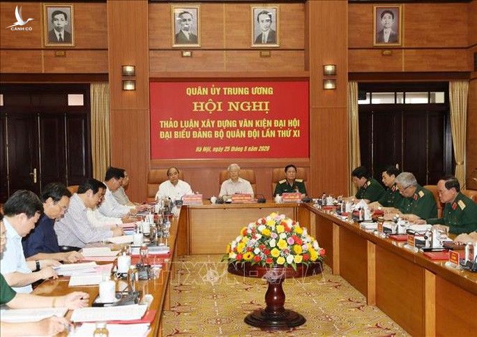 Chùm ảnh Tổng Bí thư, Chủ tịch nước Nguyễn Phú Trọng chủ trì Hội nghị Quân ủy Trung ương - Ảnh 4.