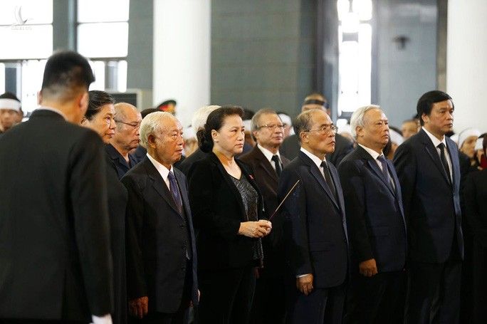 Lãnh đạo Đảng, Nhà nước đến viếng tại lễ tang ông Vũ Mão - Ảnh 3.