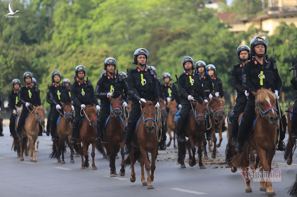 Bộ trưởng Tô Lâm: Cảnh sát cơ động kỵ binh có thể sử dụng trong lễ tân nhà nước