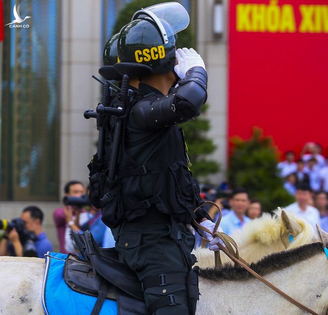Ấn tượng hình ảnh lực lượng Cảnh sát cơ động Kỵ binh trong lễ ra mắt - Ảnh 10.