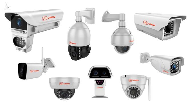 Một số mẫu camera giám sát của Bkav.