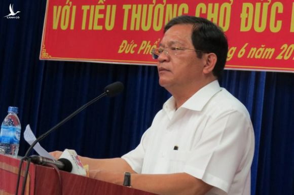 Đề nghị Bộ Chính trị xem xét kỷ luật bí thư Tỉnh ủy Quảng Ngãi - Ảnh 1.