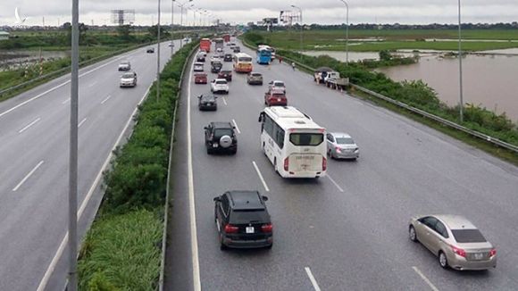 Dự án Cầu Giẽ - Ninh Bình, cao tốc do doanh nghiệp trong nước là Tổng công ty đầu tư phát triển đường cao tốc Việt Nam thực hiện /// Ảnh Mai Thu