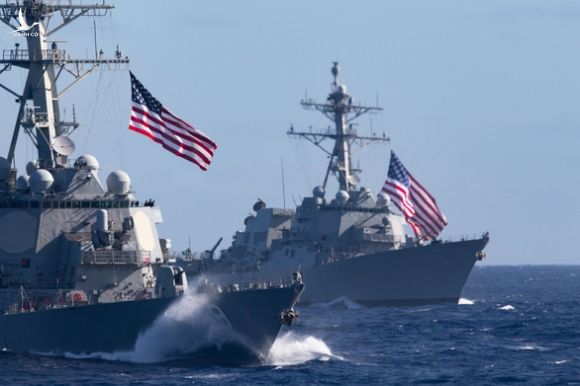 Đúng ngày tưởng niệm Thiên An Môn, Mỹ điều tàu chiến qua eo biển Đài Loan - Ảnh 1.