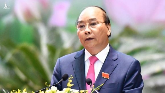 Thủ tướng Chính phủ Nguyễn Xuân Phúc phát biểu chỉ đạo tại Đại hội /// Ảnh Trọng Hải