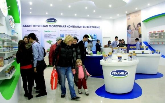 Từ năm 2015, Vinamilk đã tiến hành các hoạt động giới thiệu sản phẩm, xúc tiến thương mại tại Nga.