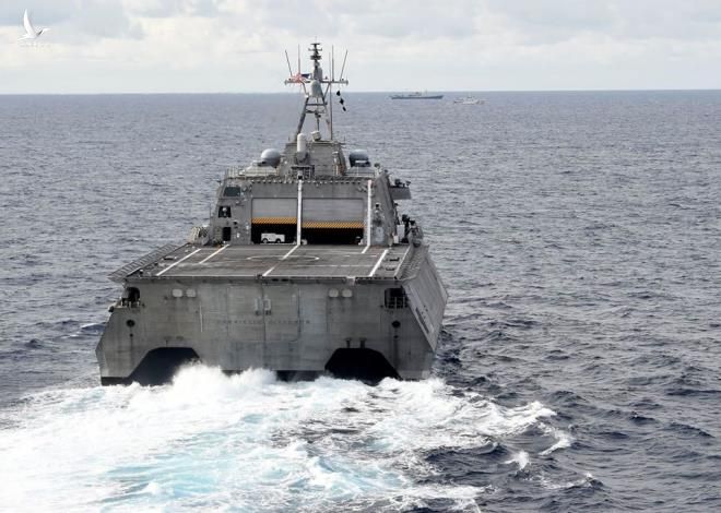 Cảnh tượng hiếm khi tàu Mỹ, Trung Quốc, Việt Nam ở gần nhau trên Biển Đông - 2