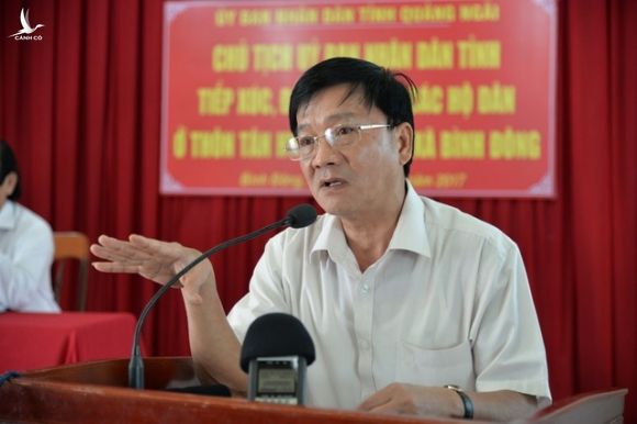 Chủ tịch tỉnh Quảng Ngãi xác nhận nghỉ hưu từ ngày 1/7 - 1