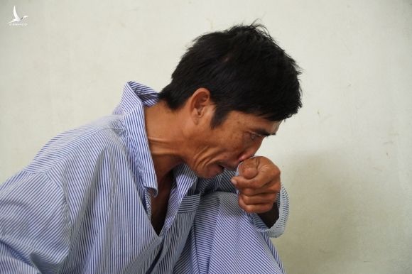 Anh Lê Khắc Phụ đang điều trị tại BV Đa khoa Bình Thuận. Ảnh: Việt Quốc.
