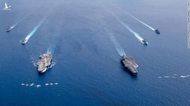 Mỹ - Trung liên tiếp tập trận, Biển Đông dậy sóng - 1