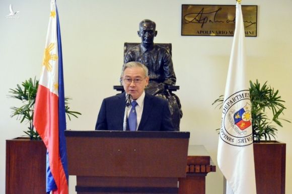 Ngoại trưởng Philippines Teodoro Locsin Jr /// Bộ Ngoại giao Philippines