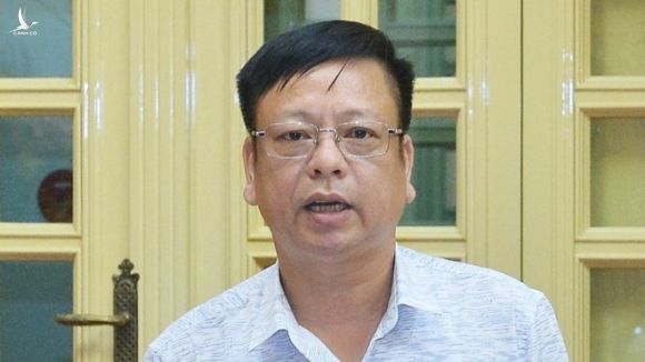 Ông Nguyễn Trường Giang giới thiệu về luật Sửa đổi, bổ sung một số điều của luật Tổ chức Quốc hội tại họp báo /// Ảnh Hải Ninh