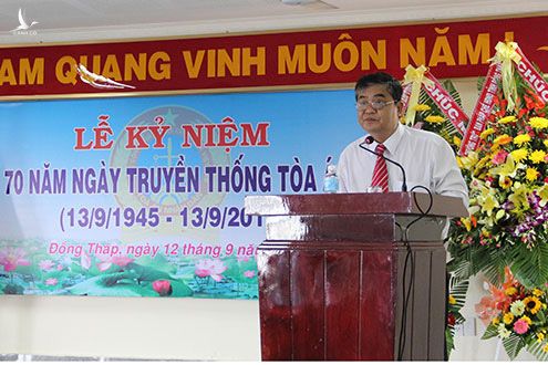 Ban Bí thư kỷ luật cách hết chức vụ Đảng của nguyên Chánh án Tòa án nhân dân Đồng Tháp Nguyễn Thành Thơ - Ảnh 1.