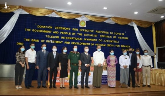 Việt Nam ủng hộ Myanmar 50.000 USD để phòng, chống dịch - ảnh 1
