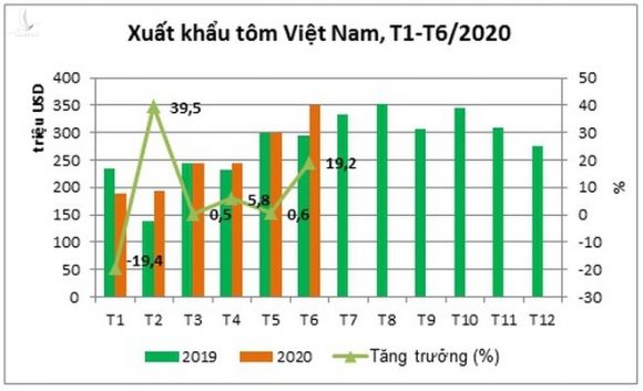Mỹ, Trung Quốc vẫn tăng mua tôm Việt Nam bất chấp Covid-19 - ảnh 1