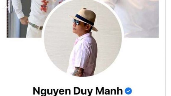 Tài khoản facebook có tên Nguyen Duy Manh /// Ảnh Chụp màn hình