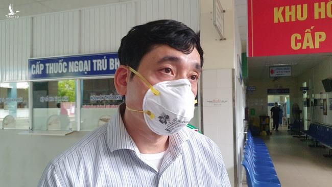 Bác sĩ Đỗ Ngọc Sơn - Trưởng Đoàn công tác Bệnh viện Bạch Mai tại Đà Nẵng.